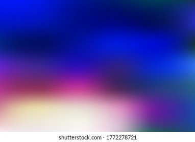 Azul claro, el vector amarillo diseño moderno y elegante. Una ilustración de color completamente nueva en un estilo borroso. Nuevo diseño de estilo para tu libro de marca.