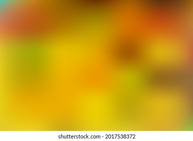 Light Blue, Yellow vector modern bokeh pattern. A completely new color illustration in a bokeh style. Best blurred design for your business.