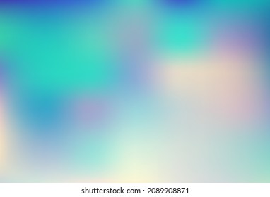 Light Blue, Yellow vector modern bokeh pattern. Colorful abstract illustration with gradient. Brand new template for your design.
