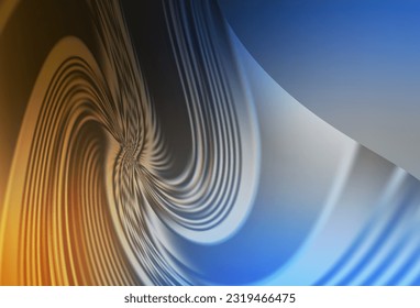 Azul claro, el vector amarillo diseño moderno y elegante. Nueva ilustración coloreada en estilo borroso con gradiente. Fondo para un teléfono móvil.