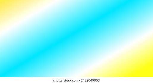 Hellblaue, gelbe Vektorgrafik auf modernem, unscharfem Hintergrund. Bunte Illustration im Halbtonstil mit Farbverlauf. Neues Design für Anwendungen.