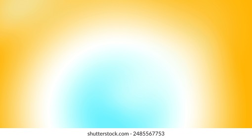 Azul claro, Vector amarillo moderno fondo borroso. Ilustración colorida en estilo de semitonos con degradado. Nuevo diseño para aplicaciones.