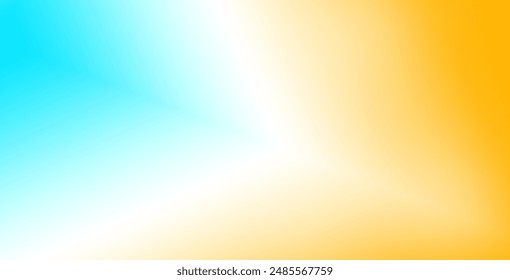 Light Blue, Yellow vector modern blurred background. Colorful illustration in halftone style with gradient. New design for applications.
