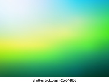 Light Blue, Yellow vector modern elegant abstract background with gradient. Brand-new colored template in blurry style. 