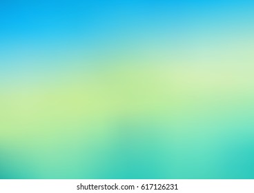 Light Blue, Yellow vector modern elegant abstract background with gradient. Brand-new colored template in blurry style. 