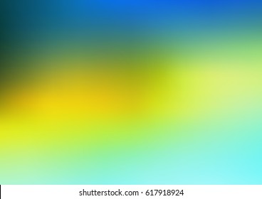 Light Blue, Yellow vector modern elegant abstract background with gradient. Brand-new colored template in blurry style. 