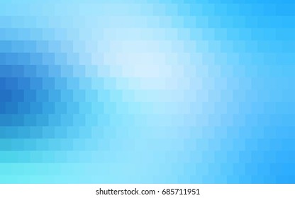 Light Blue, Yellow vector modern geometrical background. Abstract template. Geometric pattern in square style with gradient.