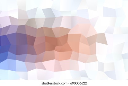 Light Blue, Yellow vector modern geometrical background. Abstract template. Geometric pattern in square style with gradient.