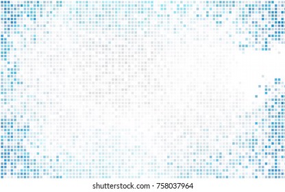 Light Blue, Yellow vector modern geometrical background. Abstract template. Geometric pattern in square style with gradient.