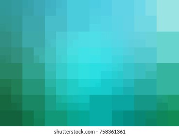 Light Blue, Yellow vector modern geometrical abstract background. Texture template. Geometric pattern in Origami style with gradient. 