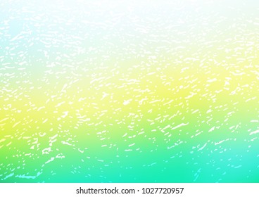 Light Blue, Yellow vector natural abstract texture. Glitter abstract illustration with doodles and Zen tangles. The best blurred design for your business.