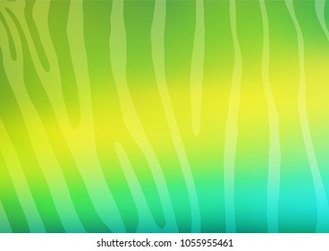 Light Blue, Yellow vector natural elegant template. Sketchy hand drawn doodles on blurred background. The elegant pattern can be used as a part of a brand book.