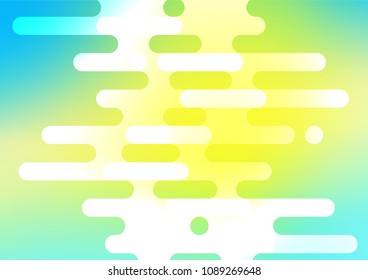 Light Blue, Yellow vector natural abstract template. Geometric doodle illustration in Origami style with gradient. The textured pattern can be used for website.