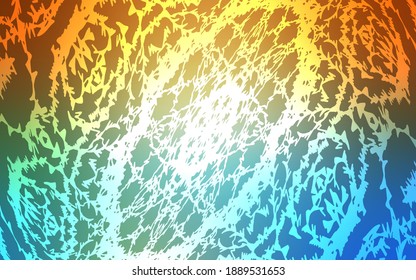 Light Blue, Yellow vector natural abstract pattern. Sketchy doodles drawn by child on blurred background. The pattern can be used for heads of websites and designs.