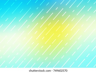 Light Blue, Yellow vector natural elegant pattern. Ethnic elegant natural pattern with gradient. Hand painted design for web, wrapping, wallpaper.