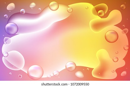 Light Blue, Yellow vector pattern with bent lines. Brand-new colored illustration in memphis style with gradient. A new texture for your  ad, booklets, leaflets.