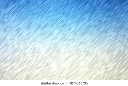 Light Blue, Yellow vector pattern with narrow lines. Blurred decorative design in simple style with lines. The pattern can be used for busines ad, booklets, leaflets