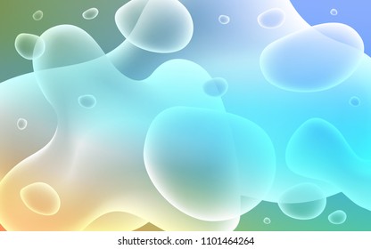 Light Blue, Yellow vector pattern with bent lines. Brand-new colored illustration in memphis style with gradient. The best blurred design for your business.