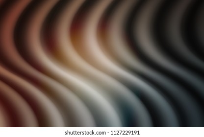 Light Blue, Yellow vector pattern with lamp shapes. A sample with blurred bubble shapes. The template for cell phone backgrounds.