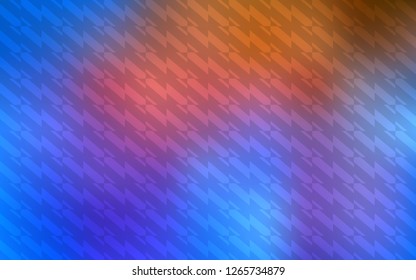 Light Blue, Yellow vector pattern with sharp lines. Blurred decorative design in simple style with lines. Best design for your ad, poster, banner.