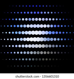 Light Blue, Yellow vector pattern with circles. Modern abstract illustration with colorful circle shapes. Pattern for business ads.