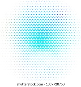 Light Blue, Yellow vector pattern with circles. Abstract illustration with colorful spots in nature style. Design for posters, banners.