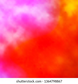 Light Blue, Yellow vector pattern with clouds. Abstract illustration with colorful gradient clouds. Template for landing pages.