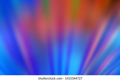 Light Blue, Yellow vector pattern with sharp lines. Lines on blurred abstract background with gradient. Smart design for your business advert.