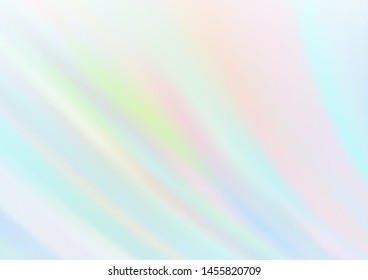 Light Blue, Yellow vector pattern with lava shapes. Brand new colored illustration in marble style with gradient. A new texture for your  ad, booklets, leaflets.