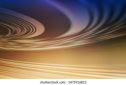 Light Blue, Yellow vector pattern with curved lines. Shining colorful illustration in simple style. Template for cell phone screens.