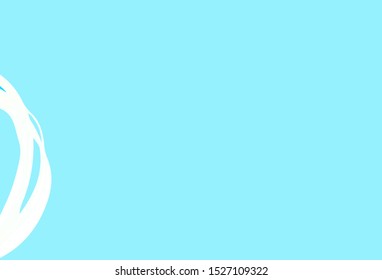 Light Blue, Yellow vector pattern with spheres. Blurred bubbles on abstract background with colorful gradient. New template for your brand book.