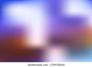 Light Blue, Yellow vector pattern with curved lines. Modern gradient abstract illustration with bandy lines. A completely new design for your business.