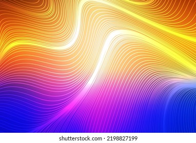 Light Blue, Yellow vector pattern with sharp lines. Modern geometrical abstract illustration with Lines. Template for your beautiful backgrounds.