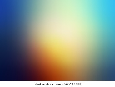Light Blue, Yellow vector Pattern. Blur template. Bright sample. Repeating routine with colored elements. New texture for your design. Pattern can be used for background.