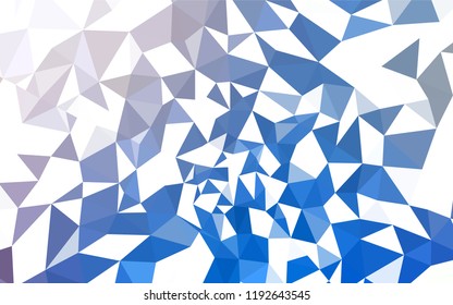 Light Blue, Yellow vector polygon abstract background. Colorful abstract illustration with triangles. Pattern for a brand book's backdrop.