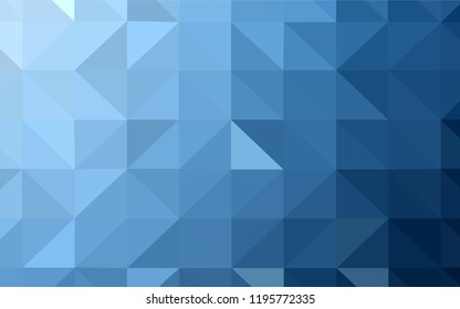 Light Blue, Yellow vector polygon abstract backdrop. Shining colorful illustration with triangles. Brand new style for your business design.