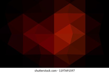 Light Blue, Yellow vector polygon abstract backdrop. Polygonal abstract illustration with gradient. A completely new design for your business.