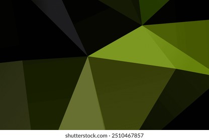 Layout abstrato de polígono vetorial amarelo, azul claro. Imagem abstrata colorida com gradiente. Design poligonal para o seu site.
