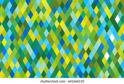 Light Blue, Yellow vector polygon abstract background. Shining colored illustration in a brand-new style. A new texture for your design.