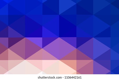 Light Blue, Yellow vector polygonal background. Colorful illustration in abstract style with gradient. That new template can be used for your brand book.