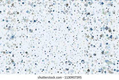 Light Blue, Yellow vector polygonal illustration consisting of rectangles. Rectangular design for your business. Creative geometric background in origami style with gradient.