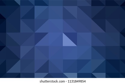 Light Blue, Yellow vector polygonal pattern. Creative geometric illustration in Origami style with gradient. Pattern for a brand book's backdrop.
