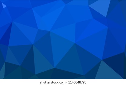 Light Blue, Yellow vector polygonal pattern. Colorful illustration in polygonal style with gradient. Template for cell phone's backgrounds.