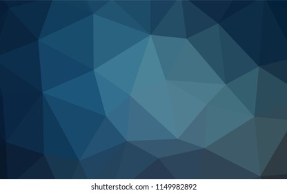 Light Blue, Yellow vector polygonal background. Geometric illustration in Origami style with gradient.  A new texture for your web site.