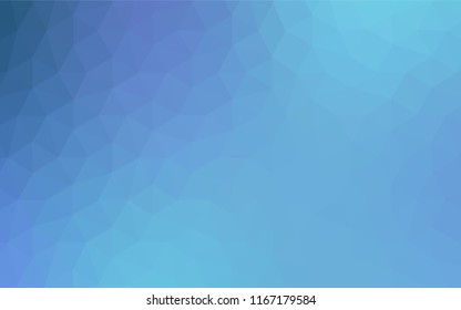 Light Blue, Yellow vector polygonal background. Polygonal abstract illustration with gradient. Brand new design for your business.