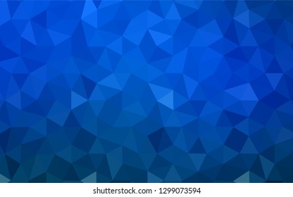 Light Blue, Yellow vector polygonal template. Colorful illustration in polygonal style with gradient. A new texture for your web site.