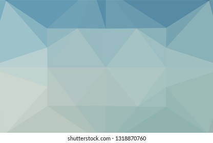 Light Blue, Yellow vector polygonal background. Creative geometric illustration in Origami style with gradient. Brand new design for your business.