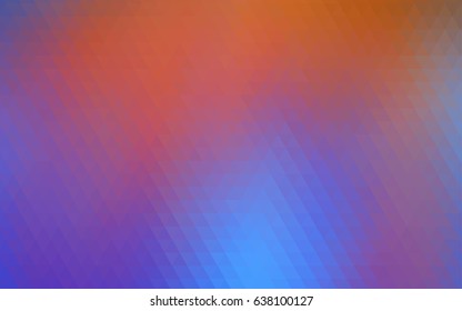 Light Blue, Yellow vector polygonal pattern. Colorful illustration in abstract style with gradient. The polygonal design can be used for your web site.