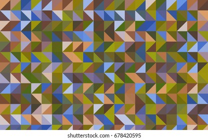 Light Blue, Yellow vector polygonal pattern. Creative illustration in halftone style with gradient. The template can be used as a background for cell phones.