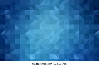 Light Blue, Yellow vector polygonal background. Colorful abstract illustration with gradient. Brand-new style for your business design.